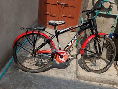 SUNMAC SB-300 26"  Bicycle | Front Suspension | Carrier | Excellent