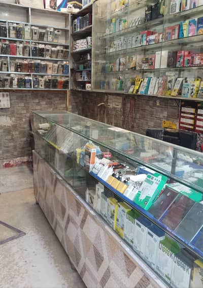 Mobile Shop Glass Counter for Sale