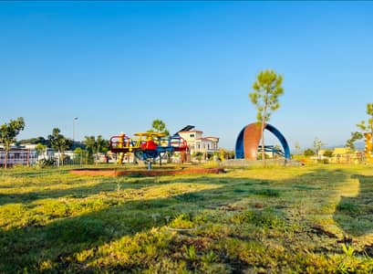 Corner Park face with 8 marla extra land plot for sale