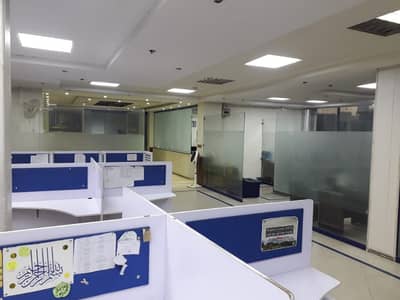Furnished Office for Rent in Gulberg Main Baulevard, Lahore | 2000 Sqft Office | IT Office | Ideal for Call Center | Software House | Company Office | Visa Consultancy | Study Abroad Office