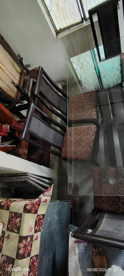 Dining table with chairs