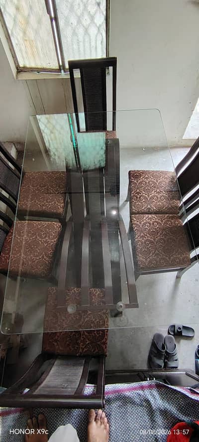 BRAND NEW DINING TABLE 6 DIGITS (6 CHAIRS)