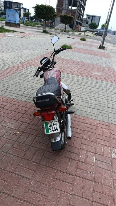 Honda CD 70 2009 Model Lahore Number