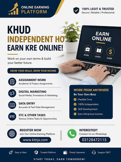 Online Work & Earning Opportunities.