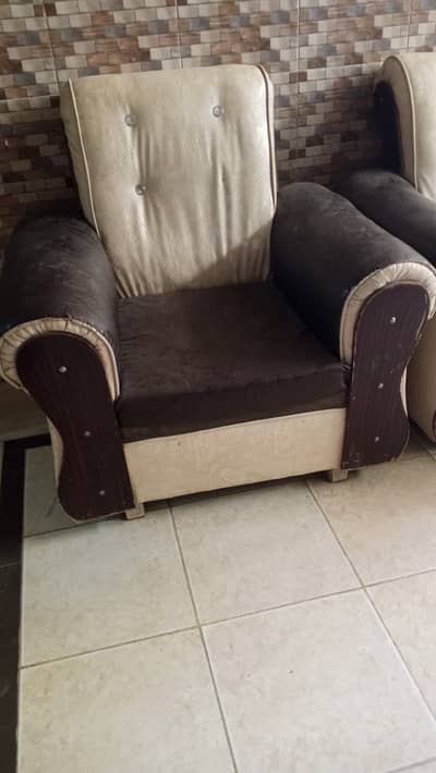 6 seater used sofa set