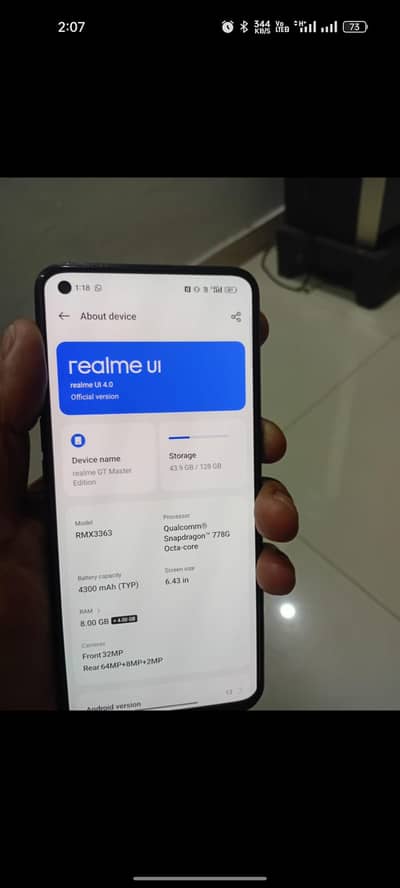 Realme GT Master Edition 8/128