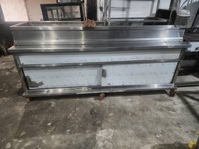 bbq counter 7.5 feet
