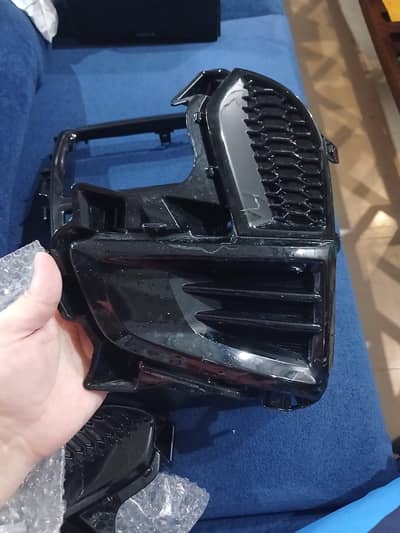 Toyota yaris bumper fog cases