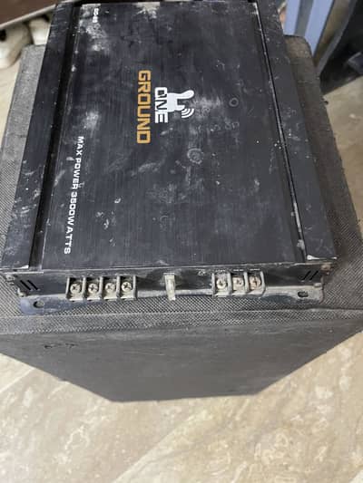 Pioneer Champion Series Subwoofer + One Ground GO-28 Amplifier