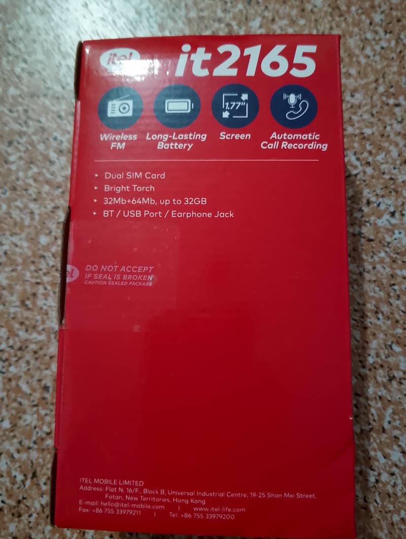 Itel it2165 1