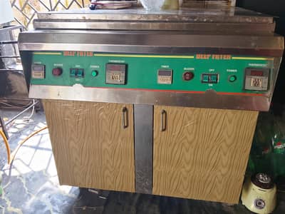 32 liter double fryer