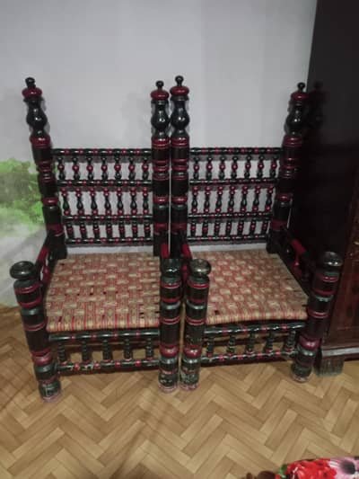 4 big Size Pure wood Chair