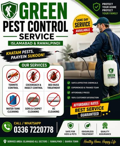 Professional Termite, Fumigation & Deep Cleaning Services