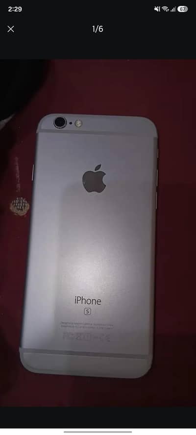 Apple iPhone 6S Factory Unlock All Ok Original Pannel Battery 82%