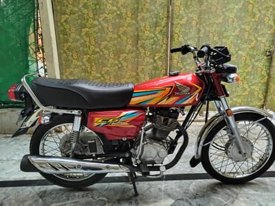 honda 125 with brand new condition