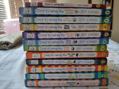 Diary Of A Wimpy Kid Books - 12 Books (500 Each)
