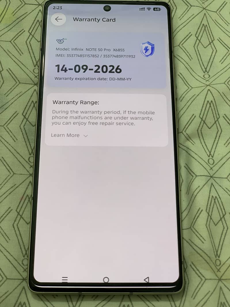 Infinix Note 50 Pro 1
