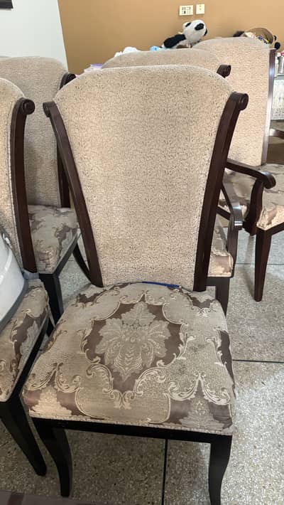 8 dining chairs