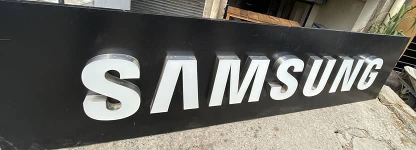 Acrylic digit board Samsung