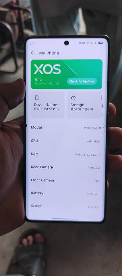 Infinix Hot 50 Pro Plus