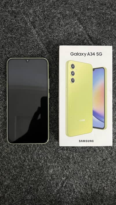 Samsung Mobile A34 5G 8/128 LIFETIME CP