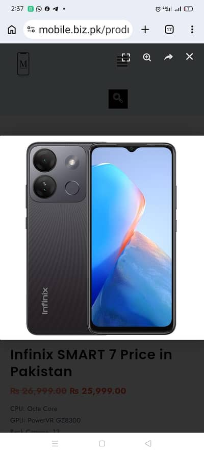 infinix smart 7 for sale