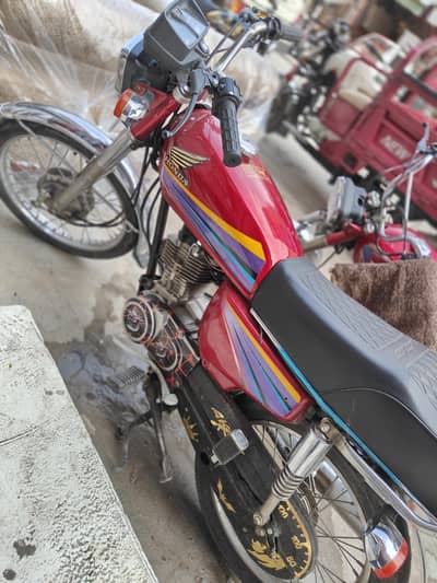 Honda CG125 (2011 Model) Punjab Number