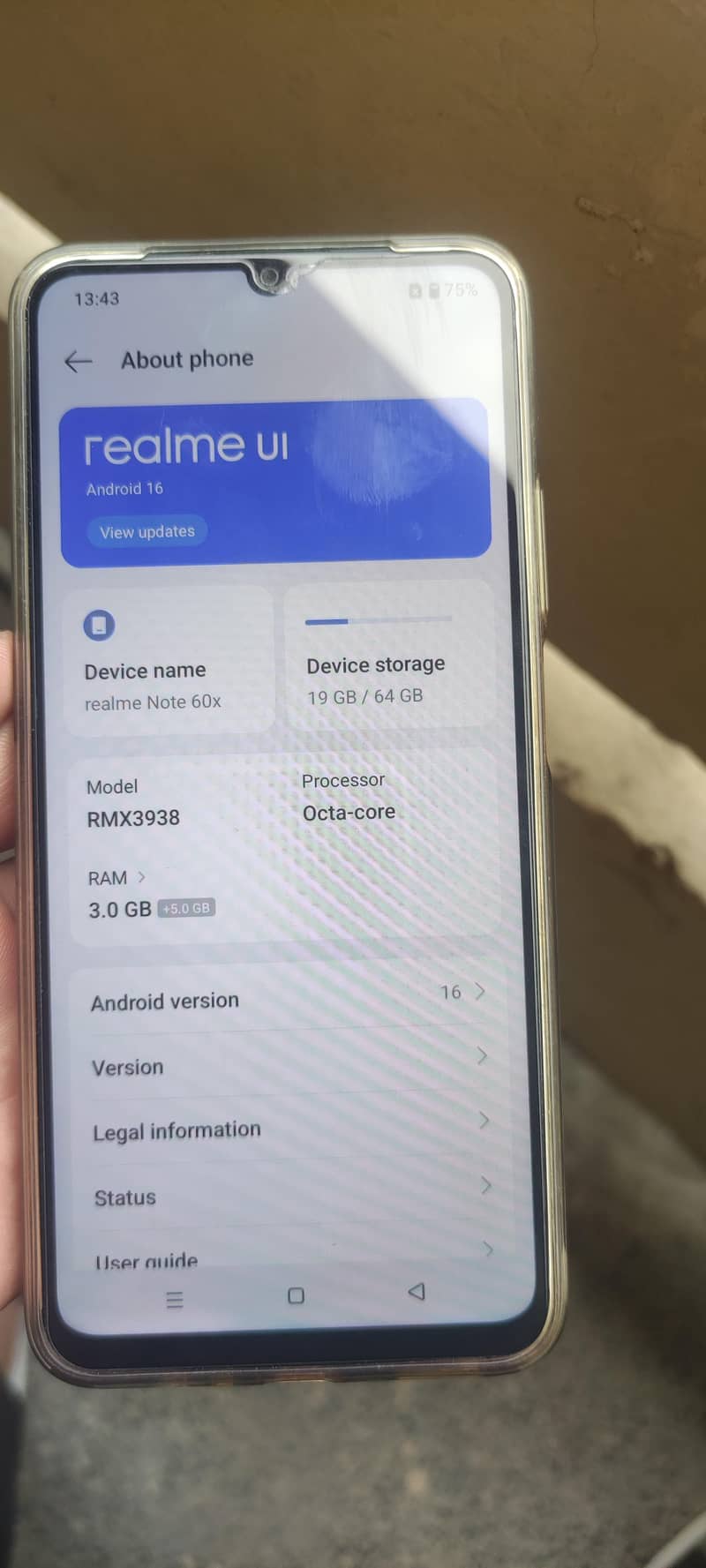 Realme Note 60x 1