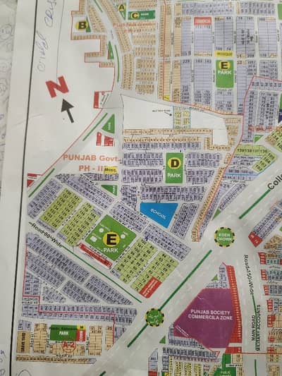 Kanal Plot For Sale Punjab Government Employee Society phase 2 Near Wapda Town & College Road