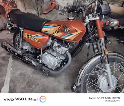 Honda 125 20 modeled colour