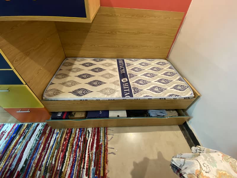 Kids Bunk bed with Study Table 1