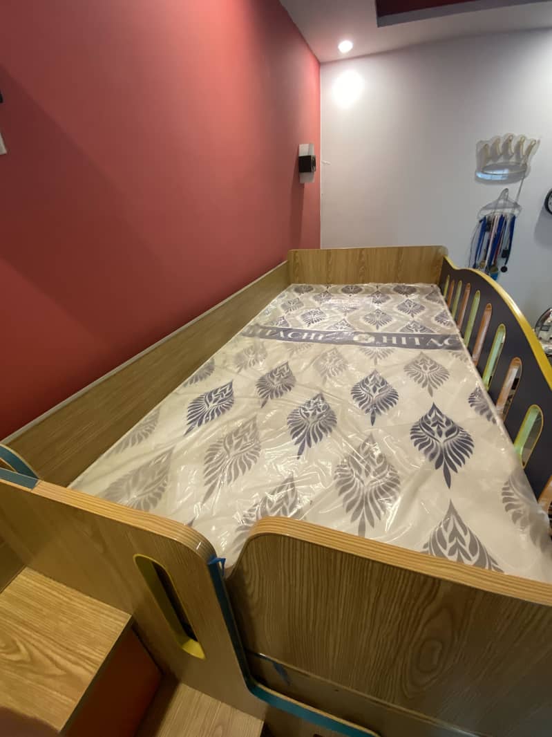Kids Bunk bed with Study Table 2