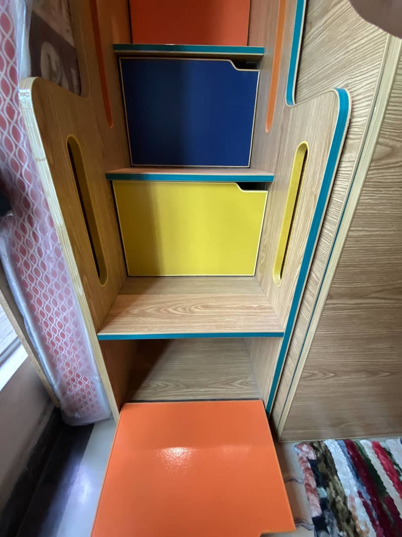 Kids Bunk bed with Study Table 3