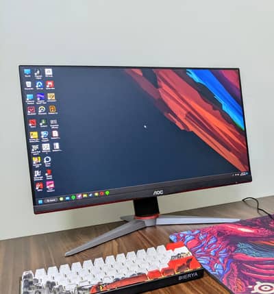 AOC 24G2 144hz gaming monitor with box