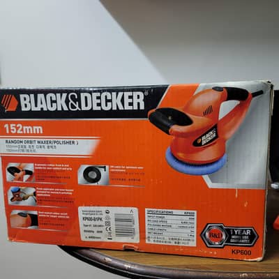 Black & Decker KP600 Car Polisher & Waxer (152mm) - Brand New Boxed