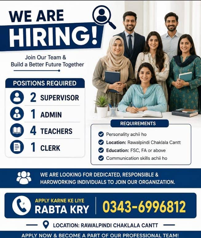 staff needed 0