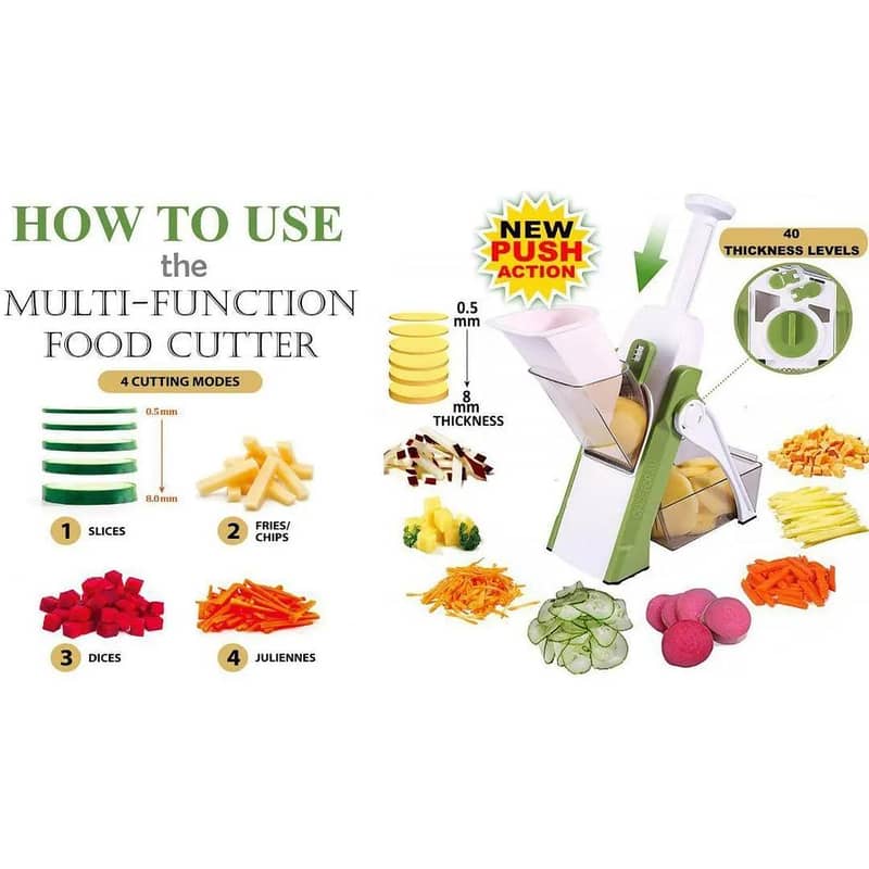 Multi Functional Vegetable & fruit Slicer 2