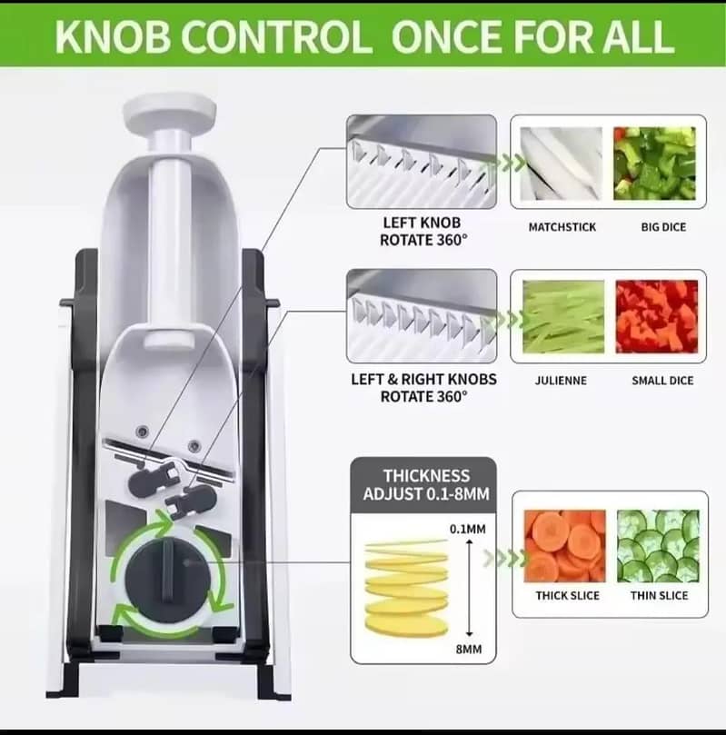 Multi Functional Vegetable & fruit Slicer 4