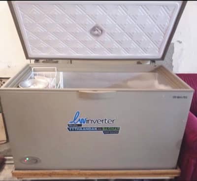 waves inverter Deep Freezer win-Df-315 clean condition Gas leak issue