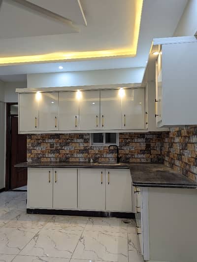 North Nazimabad block D 3 bed DD 3 attached Washrooms Brand New unit for rent
