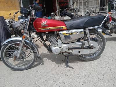 Honda cg 125 Hyderabad special edition engine seild pack
