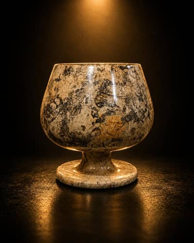  Royal Heritage Antique Glass Set – Timeless Luxury Collection