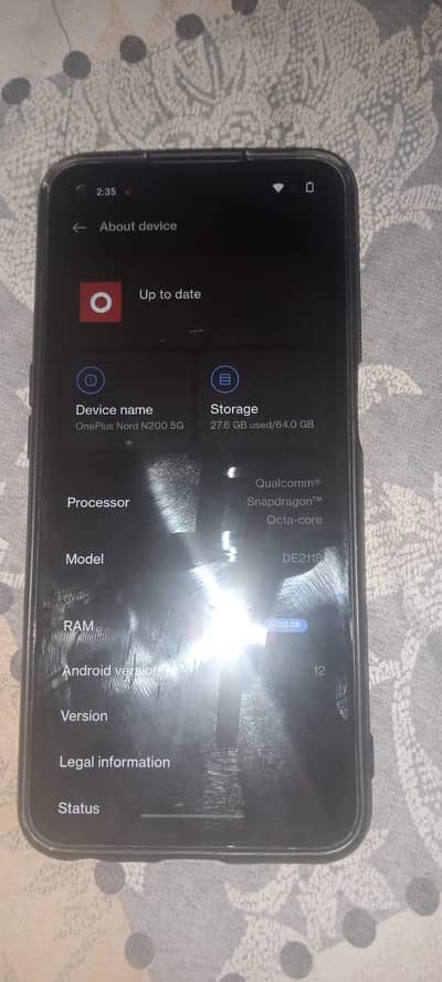 One Plus Nord N200 exchange also possible