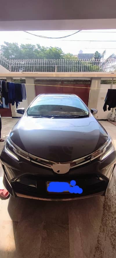 Toyota Altis Grande 2022 Black Interior