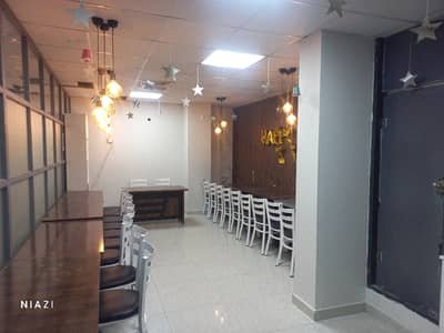 Blue Area Corner Office Space Front Open 1600 Square Feet With Good Rental Income Available For Sale