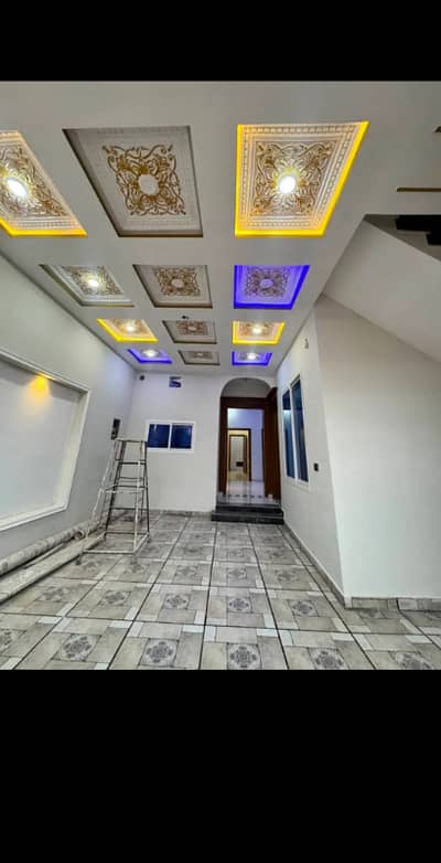 Hassan town Rafi qamar road new brand luxury 5 marly single story house for sale