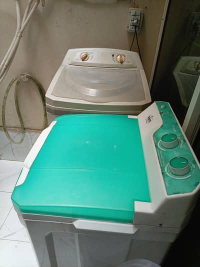 Super Asia washing machine and vista hi speed dryer coper moter dono
