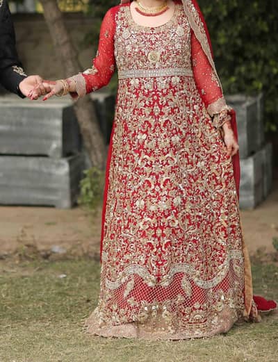 Baraat/Wedding Dress/ Red Dress