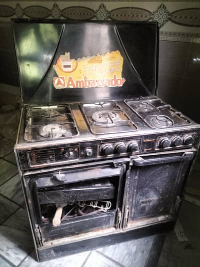 ambassador baking cooking oven stove