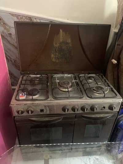 Cooking range 5 flames stoves